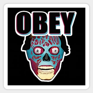 Obey They Live Magnet